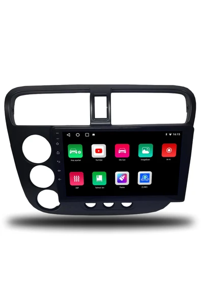 navi2go Honda Civic V-Tec Android Carplay Multimedya 2001-2006 4GB RAM + 64Gb Hafıza + 8 Çekirdek - Resim 4