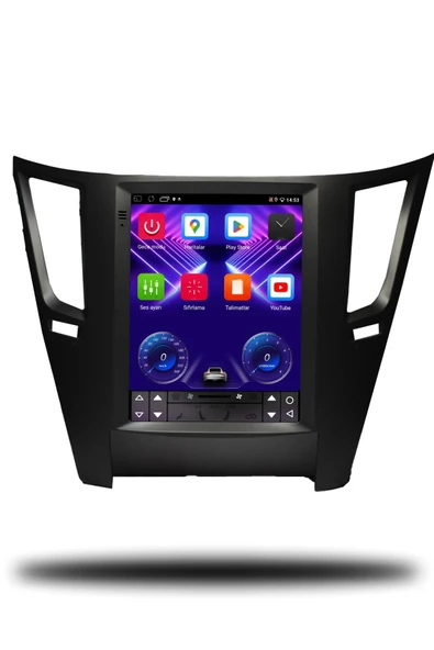 OSKODI Subaru Outback Tesla 2010-2014 Uyumlu Android Multimedya + CarPlay + 4GB RAM + 64GB Hafıza - Resim 2