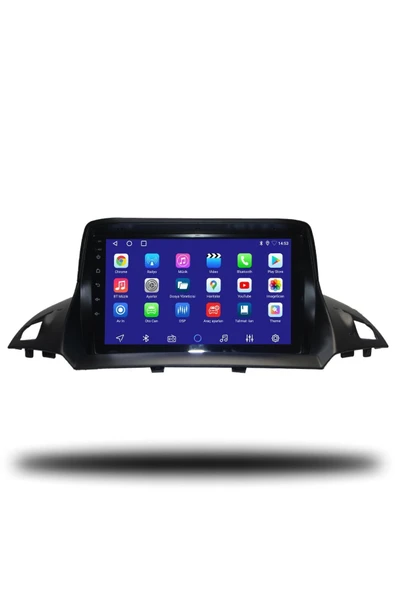 OSKODI Ford Kuga C-Max 2013-2017 Uyumlu Android Multimedya + CarPlay + 4GB RAM + 64GB Hafıza - Resim 2