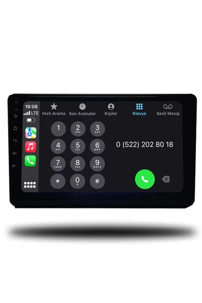 OSKODI Citroen Jumper 2007-2011 Uyumlu Android Multimedya + CarPlay + 4GB RAM + 64GB Hafıza - Resim 4