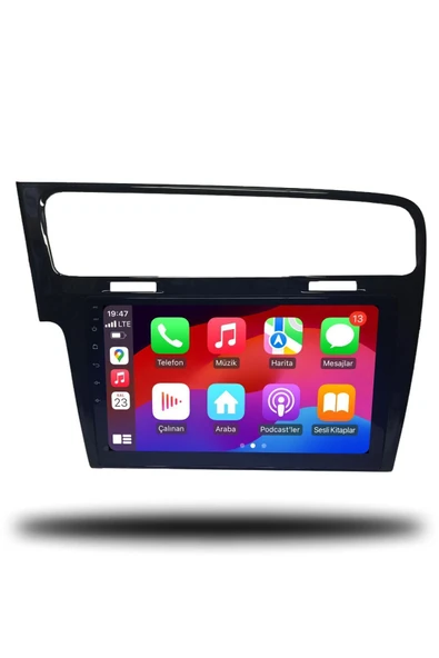 OSKODI Volkswagen Golf 7 2013-2021 Uyumlu Android Multimedya Carplay 4gb Ram 64gb Hafıza - 3