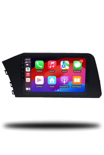 OSKODI Hyundai Elantra Yeni 2021-2022 Uyumlu Android Multimedya + CarPlay + 4GB RAM + 64GB Hafıza - 3