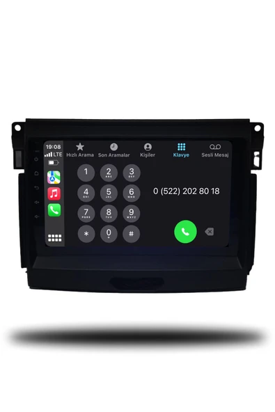 OSKODI Ranger 2016-2022 Uyumlu Android Multimedya + CarPlay + Arka Panelli 4GB RAM + 64GB Hafıza - Resim 4