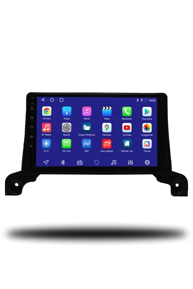 OSKODI Peugeot 3008 2016-2022 Uyumlu Android Multimedya + CarPlay + 4GB RAM + 64GB Hafıza - 2