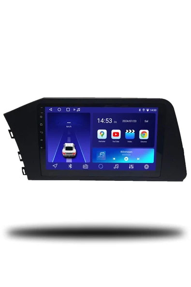 OSKODI Hyundai Elantra Yeni 2021-2022 Uyumlu Android Multimedya + CarPlay + 4GB RAM + 64GB Hafıza - 1