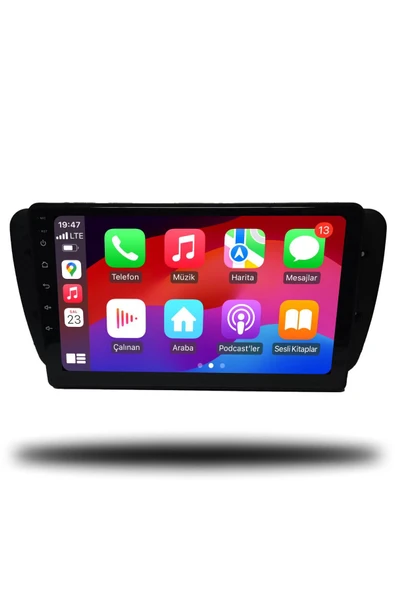 OSKODI Seat İbiza 2008-2015 Uyumlu Android Multimedya + CarPlay + 4GB RAM + 64GB Hafıza - Resim 3