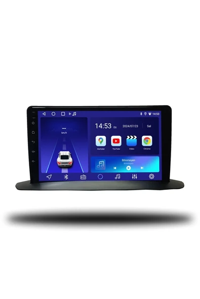 OSKODI Renault Megane 2010-2016 Uyumlu Android Multimedya Carplay 4gb Ram 64gb Hafıza - 1