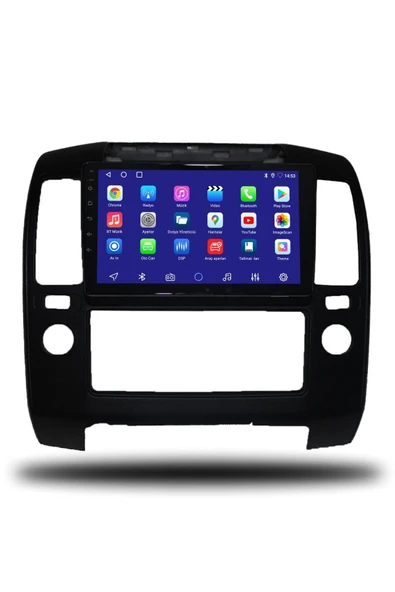 OSKODI Nissan Navara 2006-2010 Uyumlu Android Multimedya + CarPlay + 4GB RAM + 64GB Hafıza - Resim 2