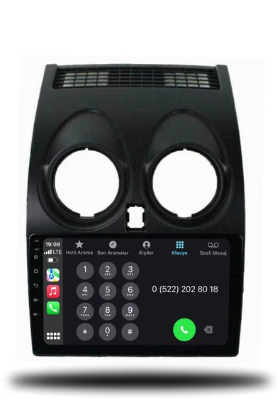 OSKODI Nissan Qashqai 2007-2013 Uyumlu Android Multimedya + CarPlay + 4gb RAM + 64gb Hafıza - Resim 3