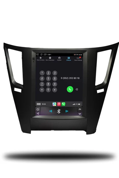 OSKODI Subaru Outback Tesla 2010-2014 Uyumlu Android Multimedya + CarPlay + 4GB RAM + 64GB Hafıza - Resim 4