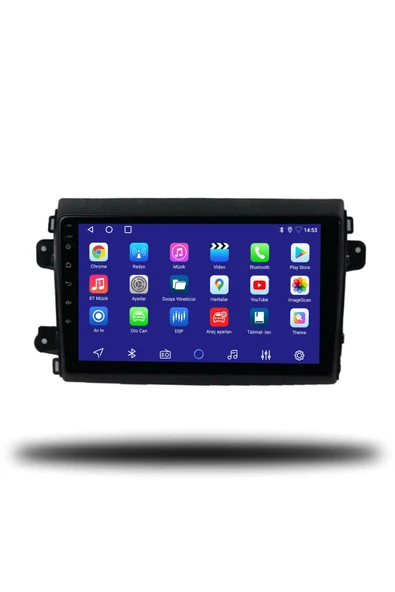 OSKODI Citroen Jumper 2022-2023 Uyumlu Android Multimedya + CarPlay + 4GB RAM + 64GB Hafıza - 2