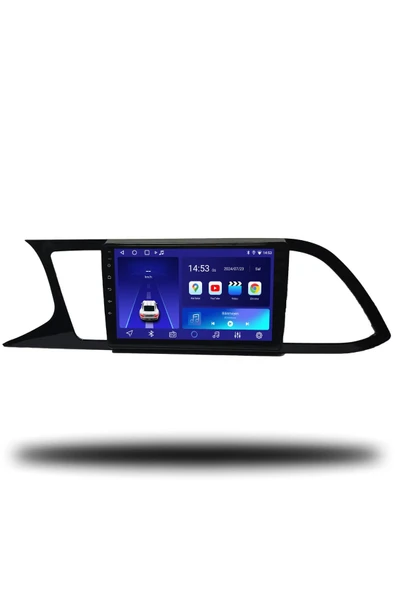 OSKODI Seat Leon 2013-2022 Uyumlu Android Multimedya + CarPlay + 4GB RAM + 64GB Hafıza ürün görseli 1