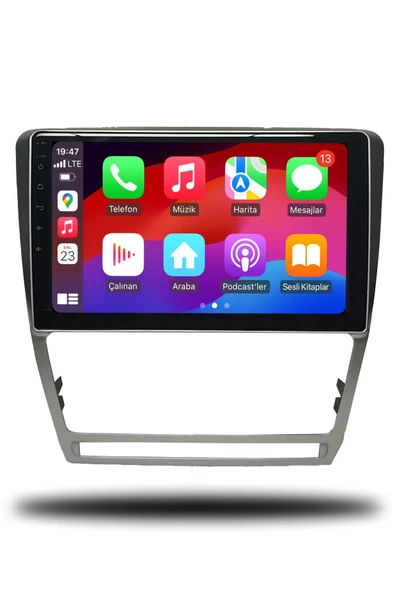 OSKODI Skoda Octavia 2007-2012 Uyumlu Android Multimedya Carplay 4gb Ram 64gb Hafıza - Resim 3