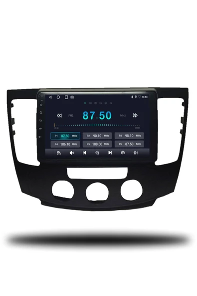 OSKODI Hyundai Sonata 2009-2012 Uyumlu Android Multimedya Manuel Klima + CarPlay + 4GB RAM + 64GB Hafıza - Resim 5