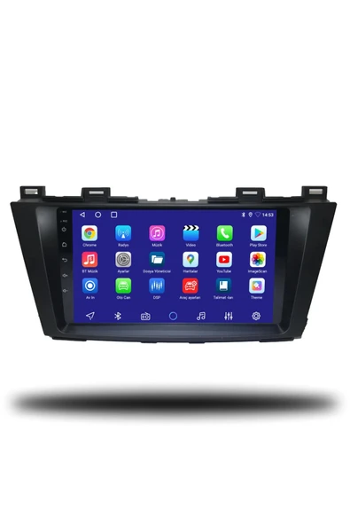 OSKODI Mazda 5 2010-2013 Uyumlu Android Multimedya + CarPlay + 4GB RAM + 64GB Hafıza - 2
