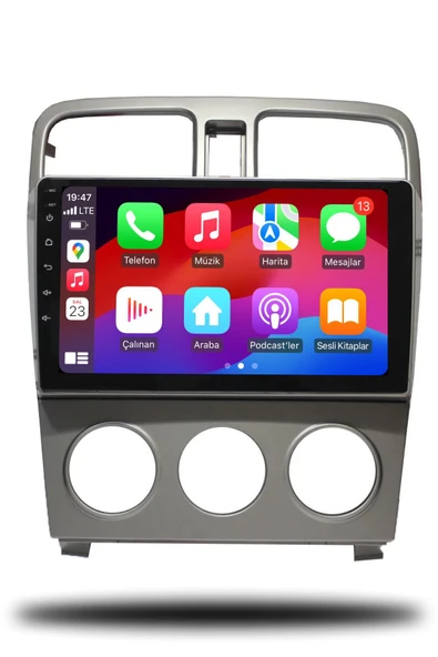 OSKODI Subaru Forester 2002-2007 Uyumlu Android Multimedya + CarPlay + 4GB RAM + 64GB Hafıza - Resim 3