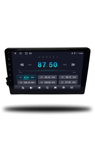 OSKODI Ssangyong Actyon 2006-2012 Uyumlu Android Multimedya + CarPlay + 4GB RAM + 64GB Hafıza - 5