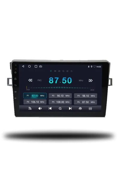 OSKODI Toyota Verso 2009-2017 Uyumlu Android Multimedya + CarPlay + 4GB RAM + 64GB Hafıza - Resim 4