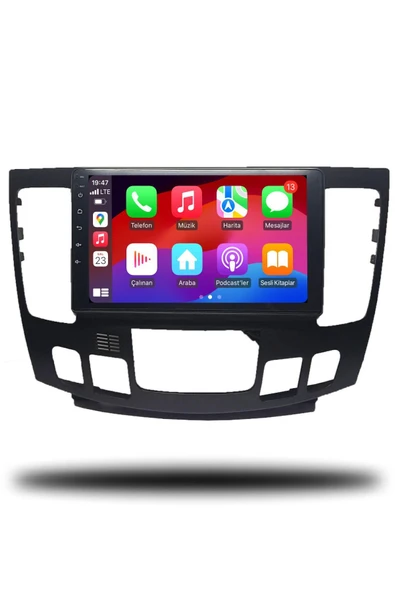 OSKODI Hyundai Sonata 2009-2012 Uyumlu Android Multimedya Dijital Klima + CarPlay + 4GB RAM + 64GB Hafıza - Resim 3