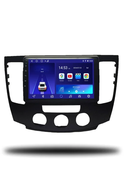 OSKODI Hyundai Sonata 2009-2012 Uyumlu Android Multimedya Manuel Klima + CarPlay + 4GB RAM + 64GB Hafıza ürün görseli
