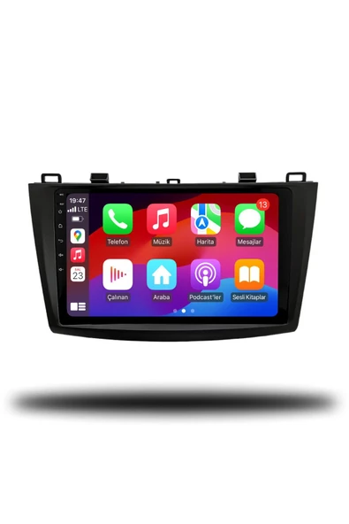 OSKODI Mazda 3 2010-2013 Uyumlu Android Multimedya + CarPlay + 4GB RAM + 64GB Hafıza - Resim 3