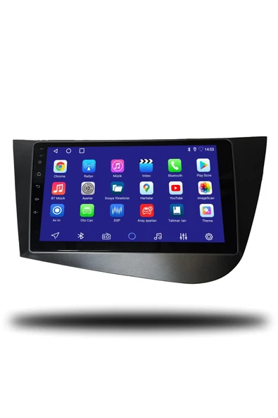 OSKODI Seat Leon 2006-2012 Uyumlu Android Multimedya + CarPlay + 4GB RAM + 64GB Hafıza - 2