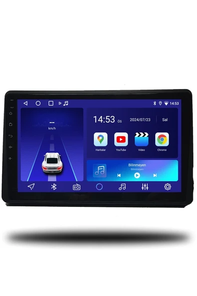 OSKODI Dacia Duster 2018-2022 Uyumlu Android Multimedya + CarPlay + 4GB RAM + 64GB Hafıza ürün görseli