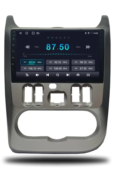 OSKODI Dacia Duster 2010-2013 Uyumlu Android Multimedya + CarPlay + 4GB RAM + 64GB Hafıza - Resim 4