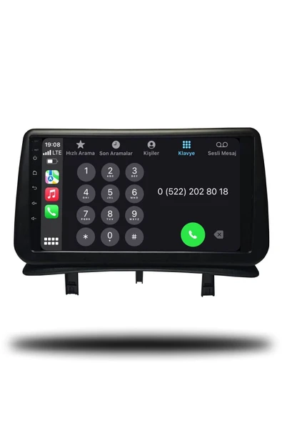 OSKODI Renault Clio 3 2005-2011 Uyumlu Android Multimedya Carplay 4gb Ram 64gb Hafıza - Resim 4