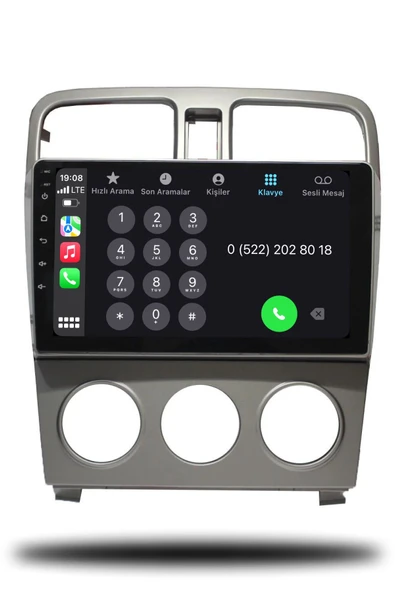 OSKODI Subaru Forester 2002-2007 Uyumlu Android Multimedya + CarPlay + 4GB RAM + 64GB Hafıza - Resim 4