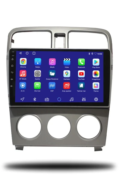 OSKODI Subaru İmpreza 2002-2007 Uyumlu Android Multimedya + CarPlay + 4GB RAM + 64GB Hafıza - Resim 2