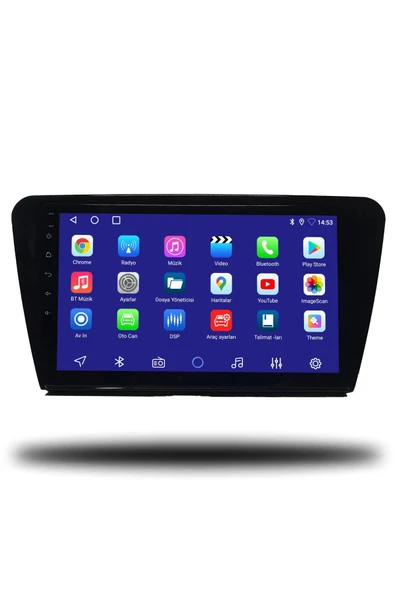 OSKODI Skoda Octavia 2013-2020 Uyumlu Android Multimedya + CarPlay + 4GB RAM + 64GB Hafıza - Resim 2