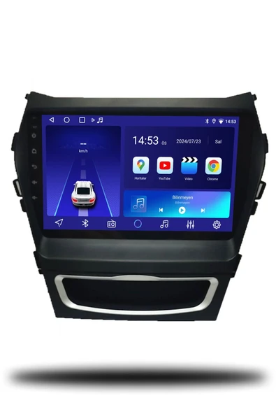 OSKODI Hyundai Santa FE IX45 2012-2016 Uyumlu Android Multimedya + CarPlay + 4GB RAM + 64GB Hafıza ürün görseli
