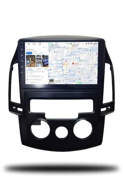 OSKODI Hyundai i30 2011-2014 Uyumlu Android Multimedya Manuel Klima + CarPlay + 4GB RAM + 64GB Hafıza - Resim 6