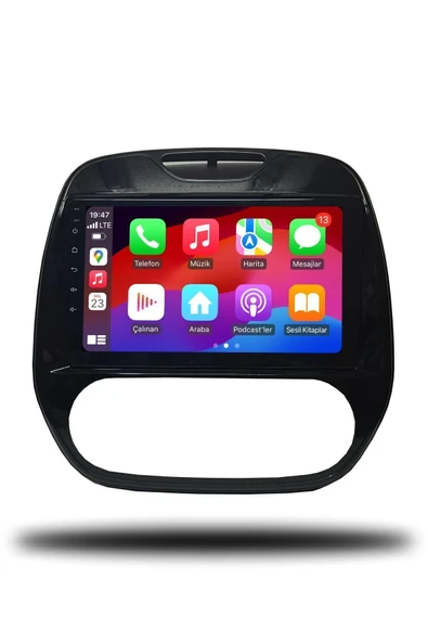 OSKODI Renault Captur 2013-2021 Uyumlu Android Multimedya Carplay 4gb Ram 64gb Hafıza - Resim 3