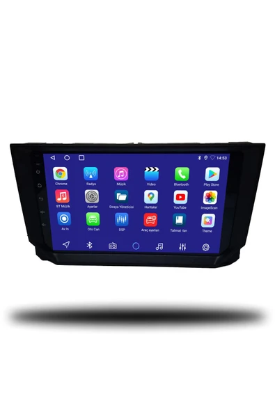 OSKODI Seat İbiza 2016-2022 Uyumlu Android Multimedya + CarPlay  4GB RAM + 64GB Hafıza - Resim 2