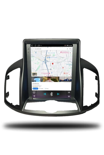 OSKODI Chevrolet Captiva Tesla 2012-2015 Uyumlu Andorid Multimedya + CarPlay + 4GB RAM + 64GB Hafıza - 6