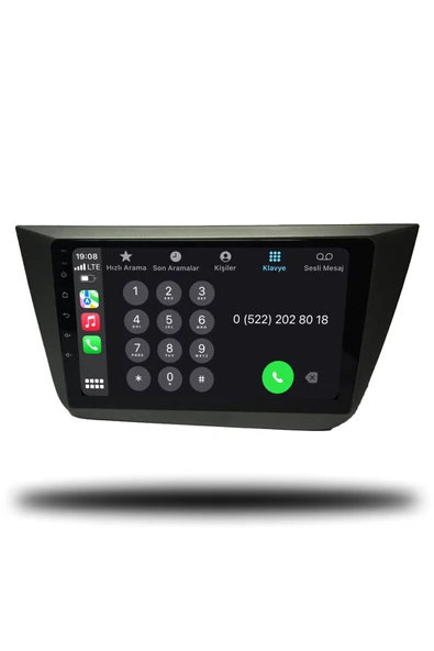 OSKODI Seat Altea 2004-2015 Uyumlu Android Multimedya + CarPlay + 4GB RAM + 64GB Hafıza - Resim 4