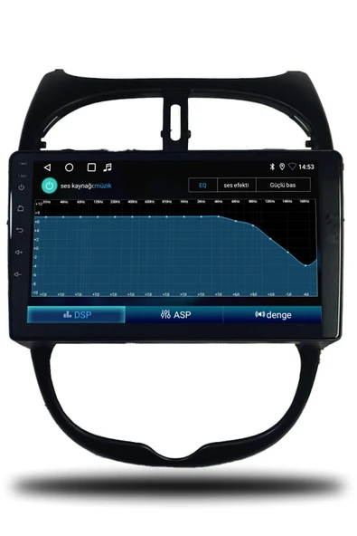 OSKODI Peugeot 206 1999-2011 Uyumlu Android Multimedya + CarPlay + 4GB RAM + 64GB Hafıza - Resim 7