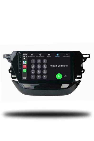 OSKODI Opel Corsa F 2020-2023 Uyumlu Android Multimedya + CarPlay + 4GB RAM + 64GB Hafıza - Resim 4