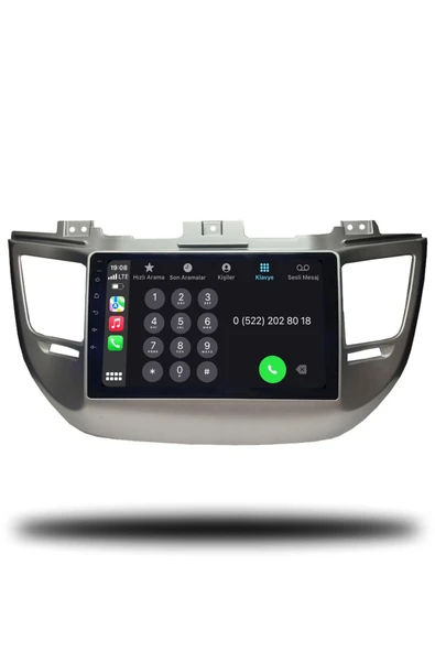 OSKODI Hyundai Tucson 2015-2018 Uyumlu Android Multimedya + CarPlay + 4GB RAM + 64GB Hafıza - Resim 4
