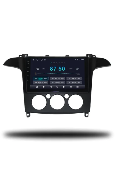OSKODI Ford S-Max 2006-2014 Uyumlu Android Multimedya + CarPlay + Manuel Klima 4GB RAM + 64GB Hafıza - Resim 5