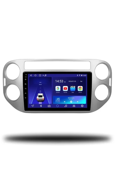 OSKODI Volkswagen Tiguan 2008-2016 Uyumlu Android Multimedya Carplay 4gb Ram 64gb Hafıza ürün görseli