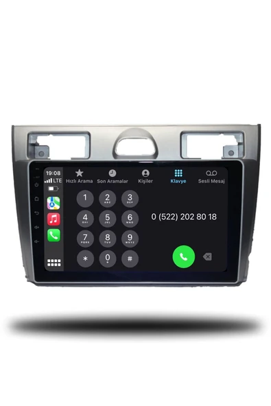 OSKODI Ford Fiesta 2006-2011 Uyumlu Android Multimedya + CarPlay + 4GB RAM + 64GB Hafıza - Resim 4