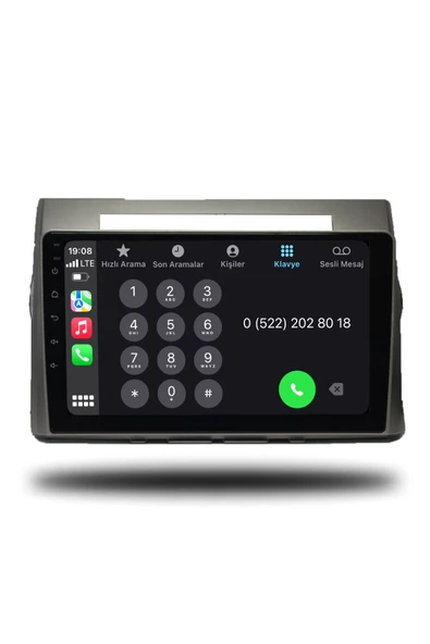 OSKODI Verso 2002-2008 Uyumlu Android Multimedya + CarPlay + 4GB RAM + 64GB Hafıza - Resim 4