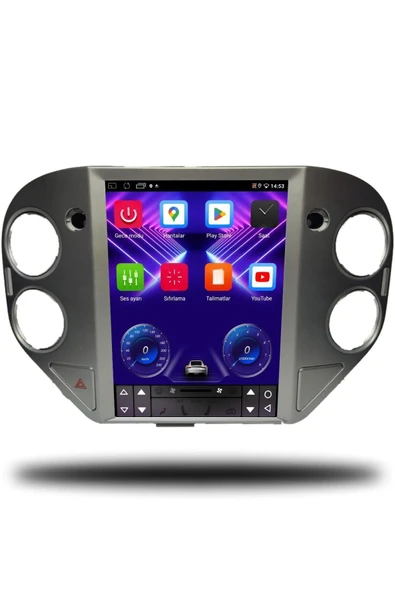 OSKODI Volkswagen Tiguan Tesla 2008-2016 Uyumlu Android Multimedya Carplay 4gb Ram 64gb Hafıza - Resim 2