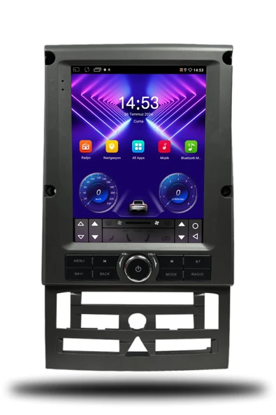 OSKODI Peugeot 407 Tesla 2004-2011 Uyumlu Android Multimedya + CarPlay + 4GB RAM + 64GB Hafıza ürün görseli