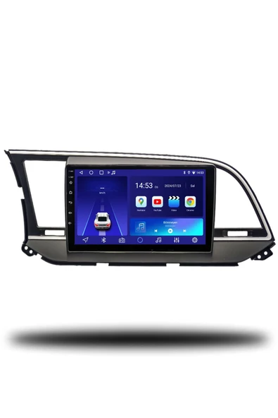 OSKODI Hyundai Elantra 2015-2018 Uyumlu Android Multimedya + CarPlay + 4GB RAM + 64GB Hafıza - 1