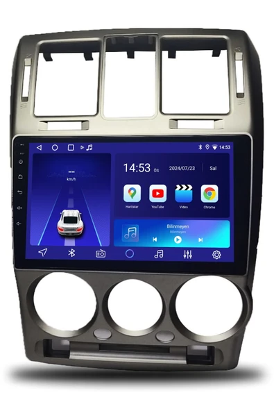 OSKODI Hyundai Getz 2003-2011 Büyük Çerçeveli Uyumlu Android Multimedya Carplay 4gb Ram 64gb Hafıza ürün görseli 1
