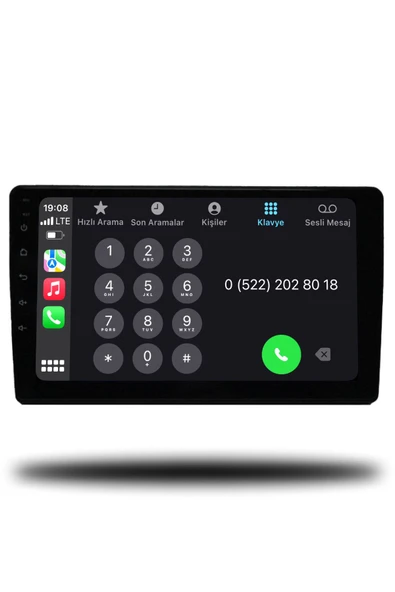 OSKODI Peugeot 407 2005-2011 Uyumlu Android Multimedya + CarPlay + 4GB RAM + 64GB Hafıza - Resim 4